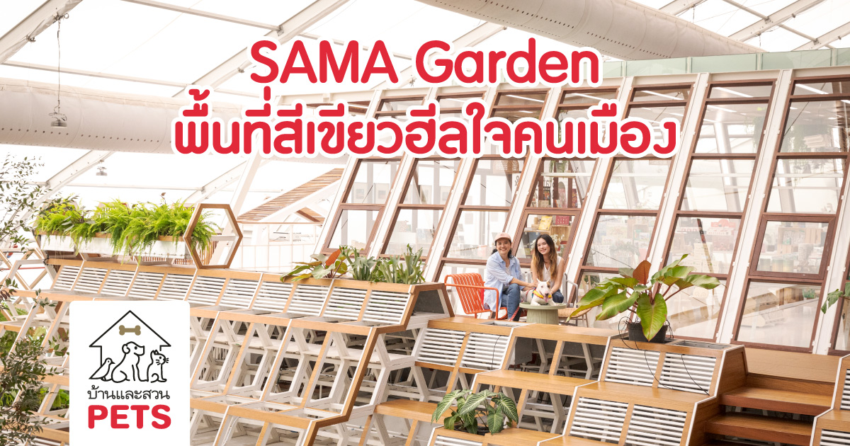 SAMA Garden - พื้นที่พักกาย พักใจ ที่ตอบโจทย์ไลฟ์สไตล์ของทุกคน