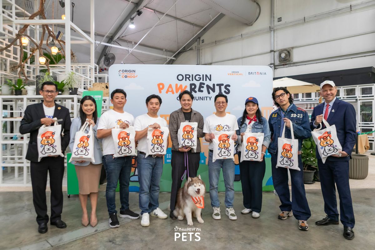 origin vertical, ออริจิ้น, คอนโด pet freindly, คอนโดเลี้ยงสัตว์ได้ 